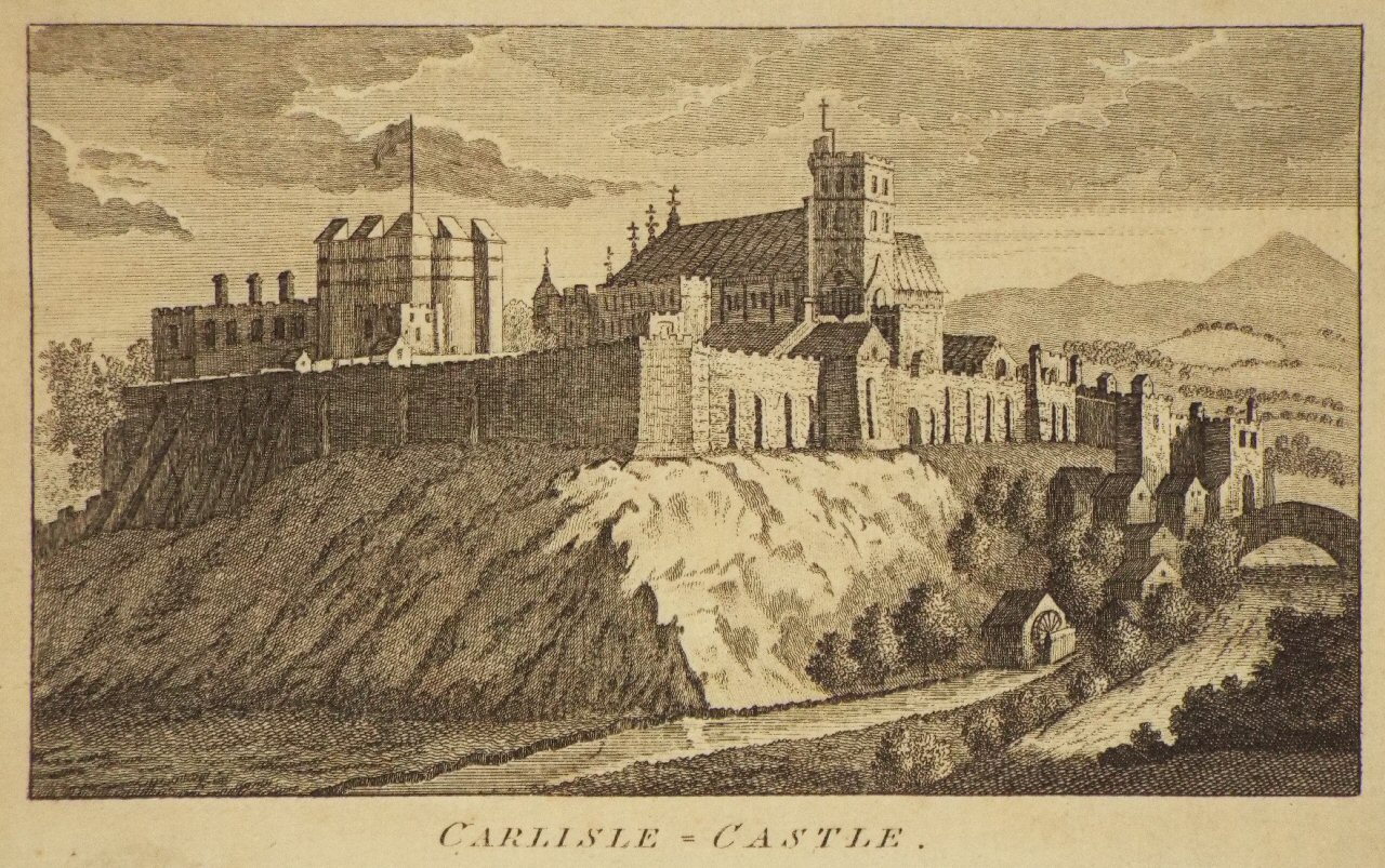 Print - Carlisle - Castle.